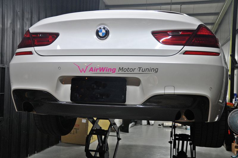 MW F06 F12 F13  OEM style diffuser M TECH bumper 2